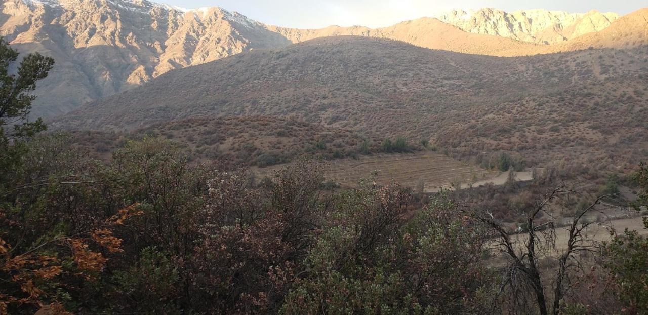 Refugio Cordillera Flora Endogena Bosque Esclerofilo Villa San José de Maipo Eksteriør bilde