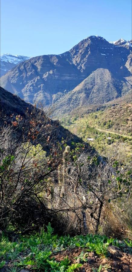 Refugio Cordillera Flora Endogena Bosque Esclerofilo Villa San José de Maipo Eksteriør bilde